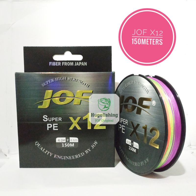 Senar pancing pe X12 150m