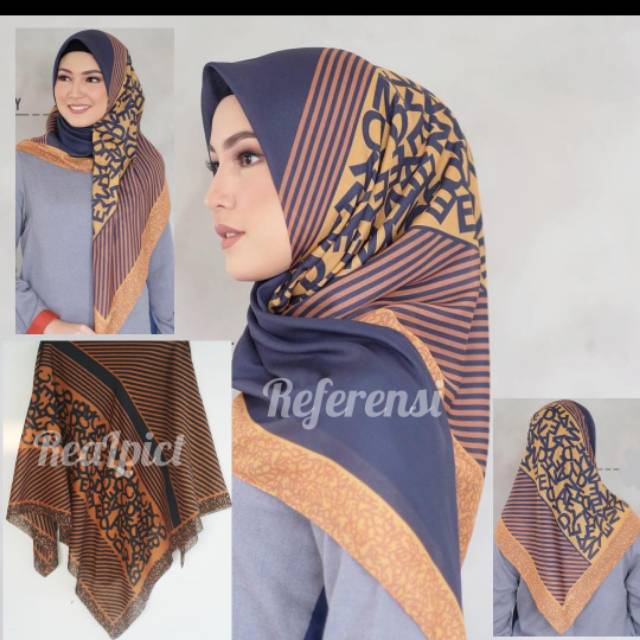 Deenay Kw motif Brief Navy