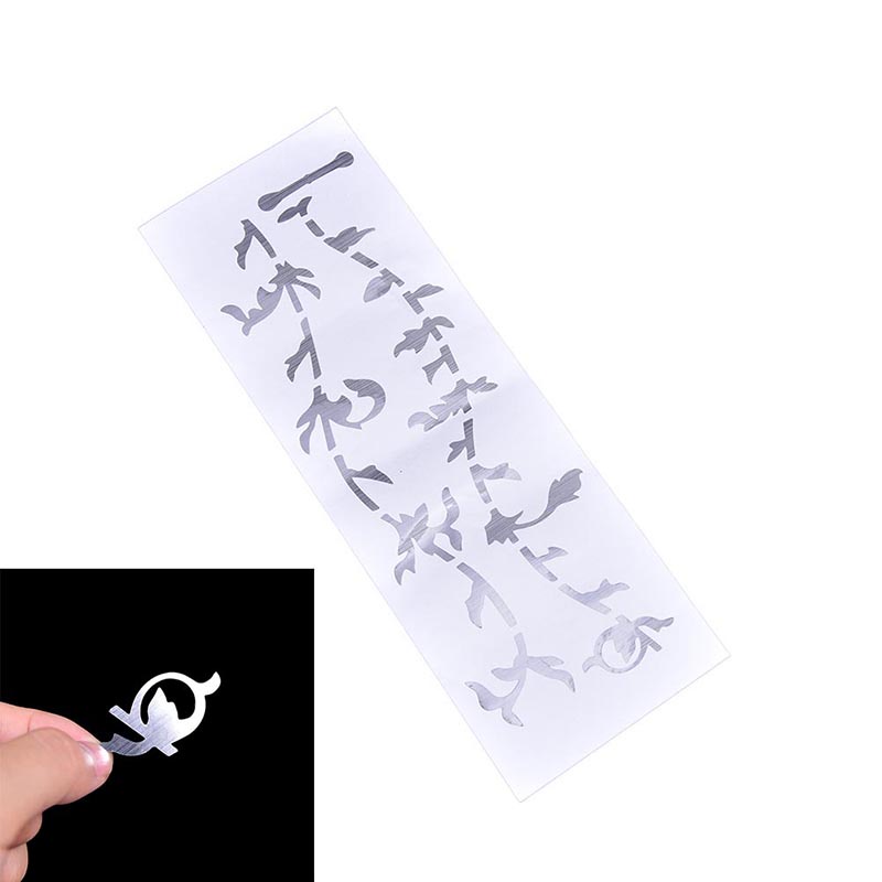 1pc Stiker Fretboard Inlay Motif Pohon Kehidupan Untuk Gitar Bass