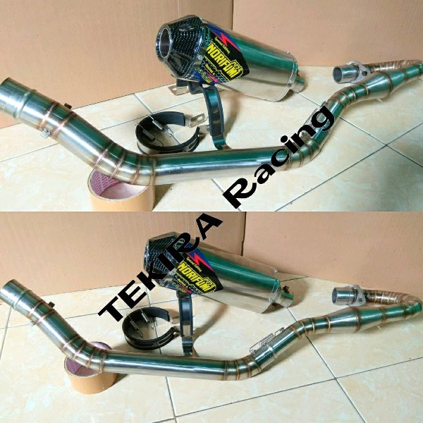 DSA  Knalpot Norifumi Rocket 4 Roket Honda CRF150L CRF 150 150L 150R CRF150 CRF150R CRF 150L Fullset