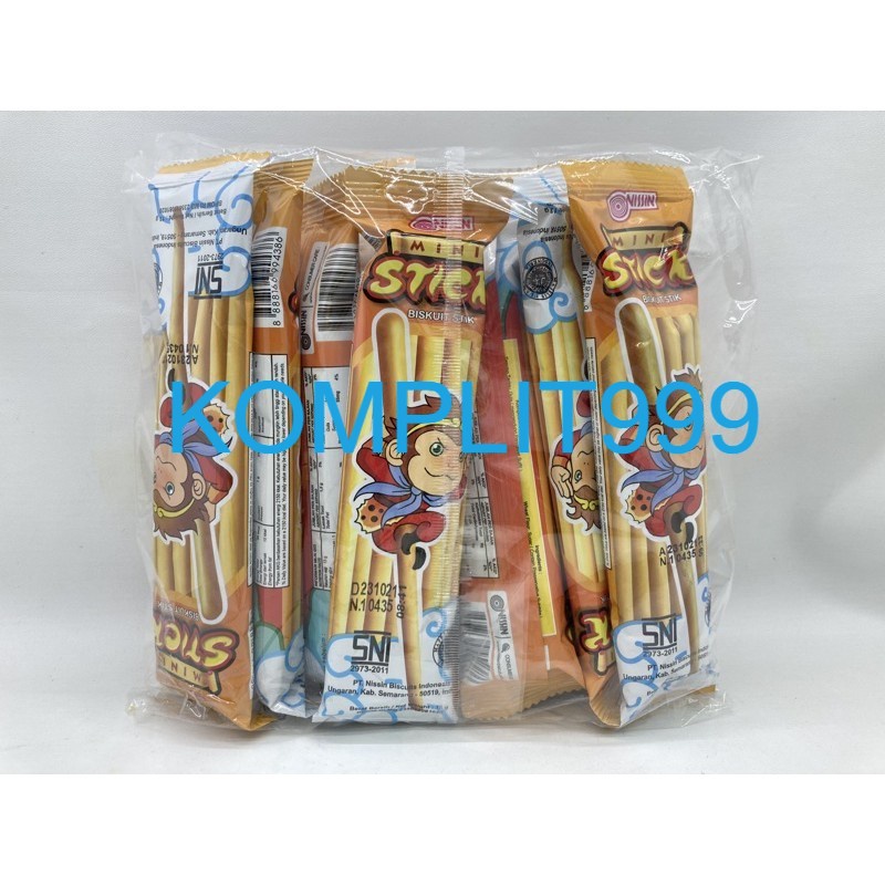 

Nissin Mini Stick BISKUIT STIK 10x13gr GAMBAR MONYET barcode 8888166994386