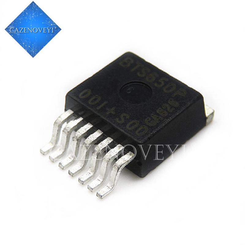 5pcs / lot Sparepart Komponen Elektronik Chip BTS650P BTS650 650P TO263-7