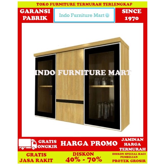 Kitchen Set Lemari Dapur Atas  Olympic Kkt 016285 3 Pintu Birdnest