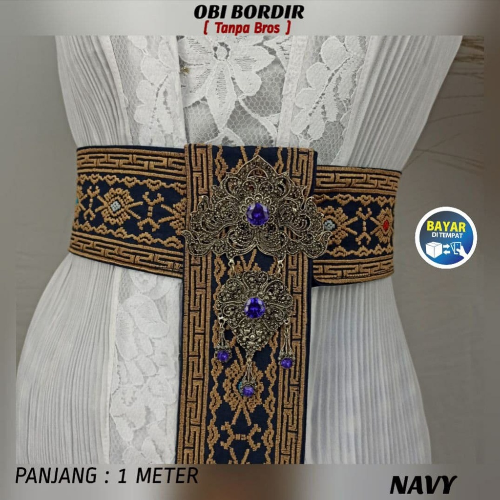 SudanBali Obi Bordir Bali Selendang Berkebaya Murah-3