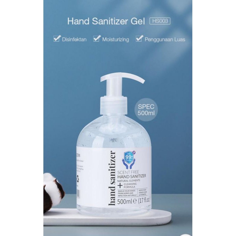 Hand sanitizer Lonkoom HS003 level 99% 500 ml