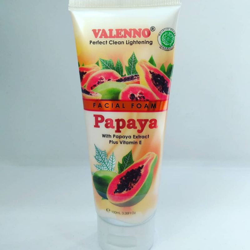 VALENNO FACIAL FOAM PAPAYA