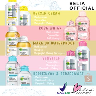 Image of ❤ BELIA ❤ Garnier Micellar Water Pink | Blue | Bi-phase Oil | Vit C | 50 | 125 | 400 ml Skin Care