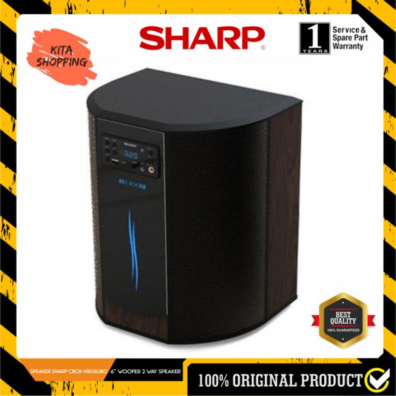 Speaker Aktif Sharp Hi Beat CBOX-HB06UBO | Portable meeting active
