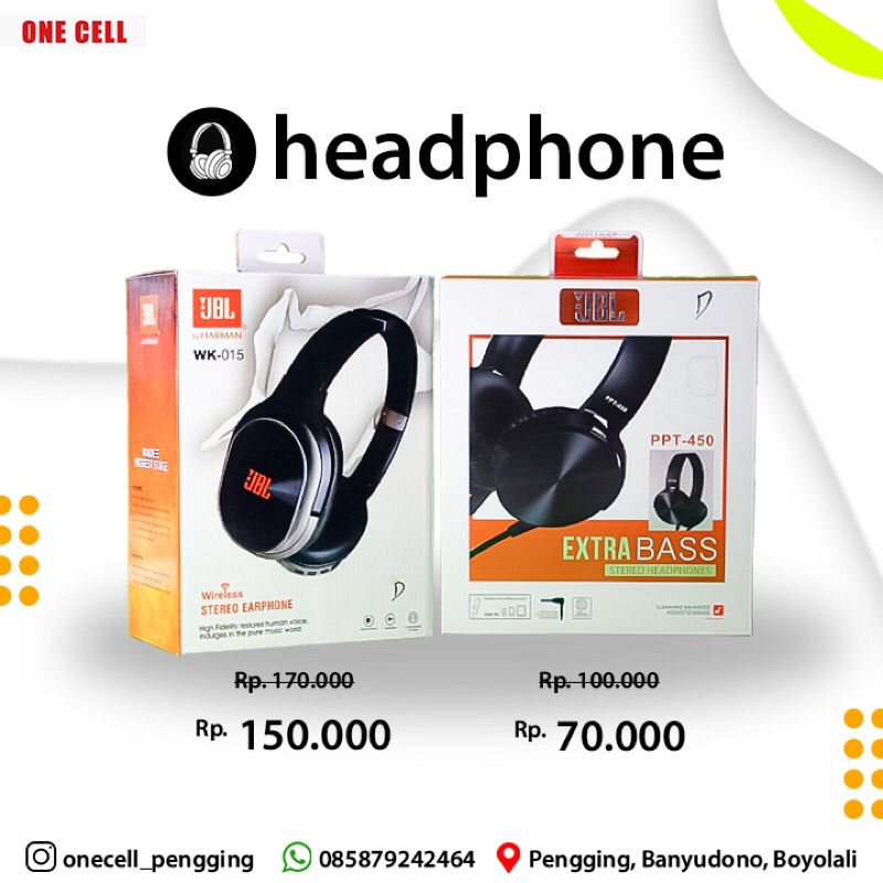 HEADPHONE JBL wireless