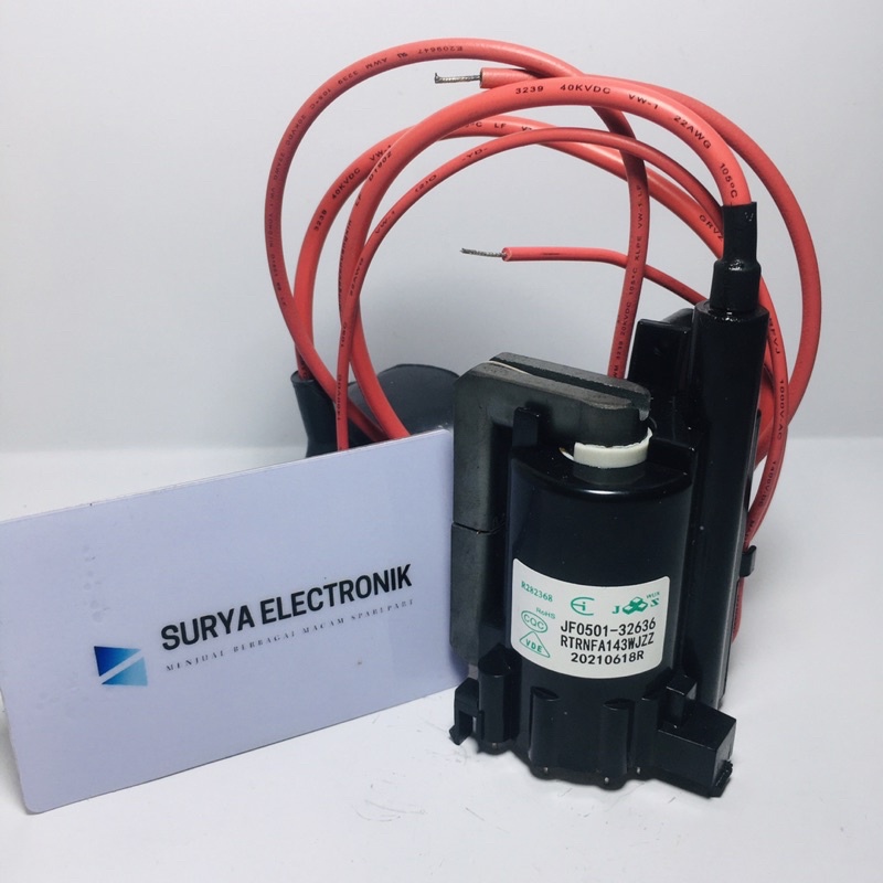 FBT JF0501 32636 FA143 FLYBACK TV SHARP SLIM 21 INCH ALEXANDER PICOLO 21" ORI RTRNFA143WJZZ JF0501-3