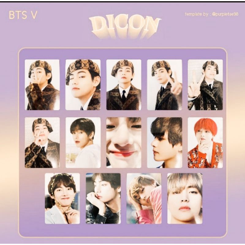 Dicon 101 bts V taehyung