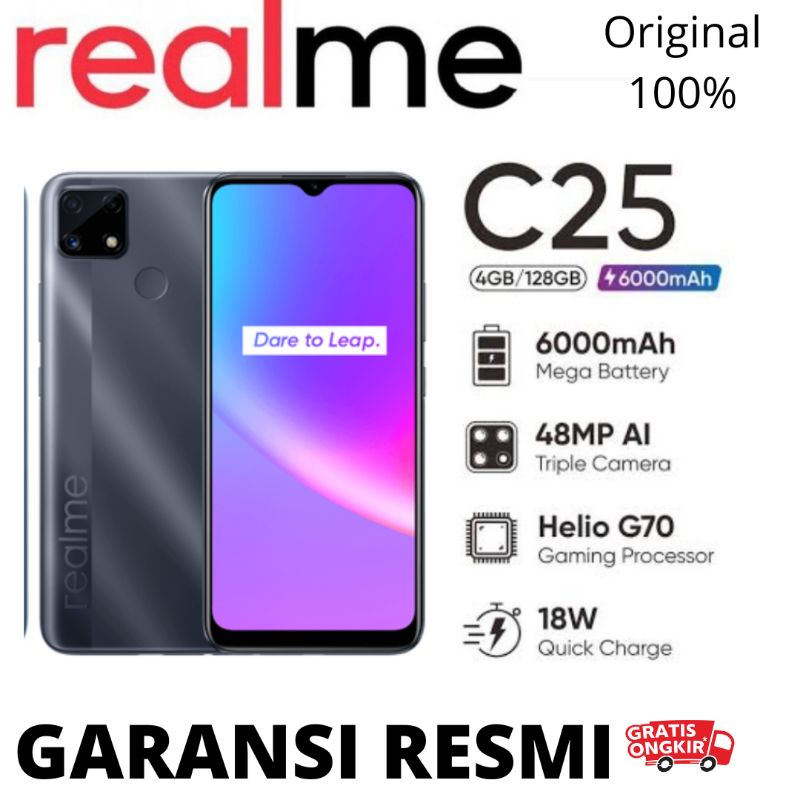 REALME C25S RAM 4/128GB GARANSI RESMI