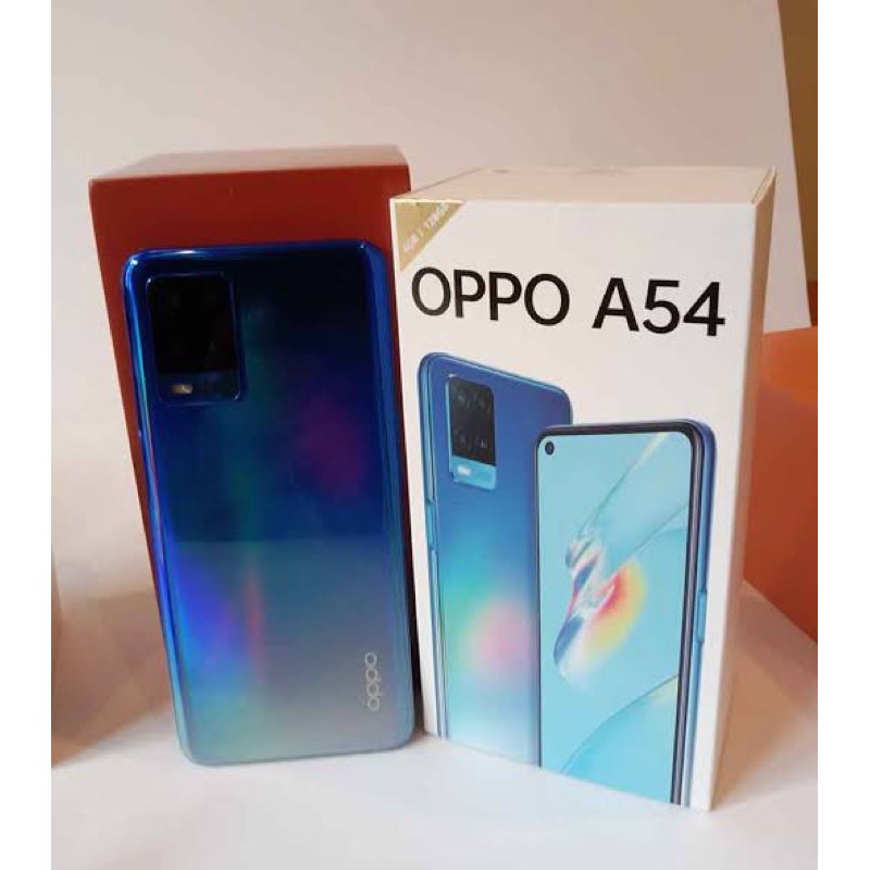 OPPO A54 RAM 4/128GB TERBARU READY STOCK GARANSI RESMI 1TAHUN