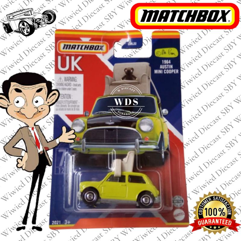 Matchbox MBX Mini Cooper Mr Bean Land Rover Hobi Mainan Diecast Collector Edition Wiwiee Diecast Sur