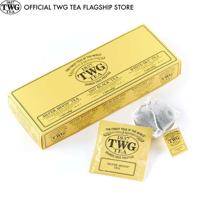 

(BISA COD) TWG Tea Moon & Sky Tea Selection, Cotton Teabag STOK TERBATAS Kode 1426