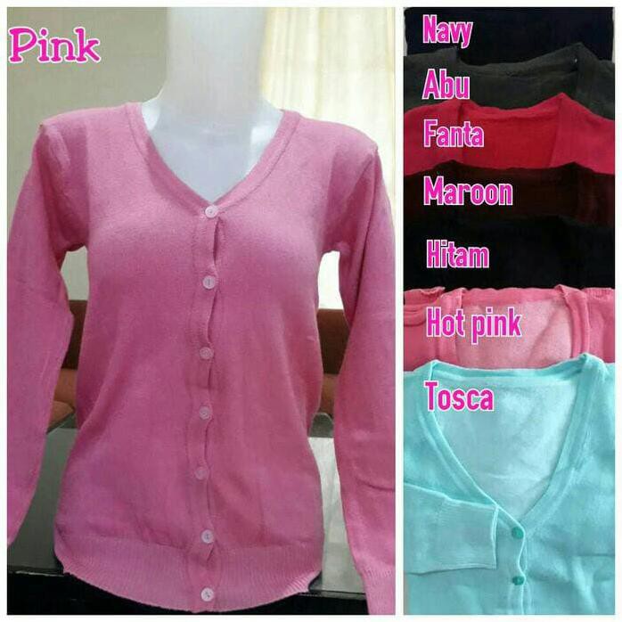 SWEATER / CARDIGAN KANCING SOFT RAJUT JUMBO PROMO FASHION