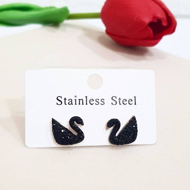 Anting Premium Impor Angsa Lapis Emas 18 K