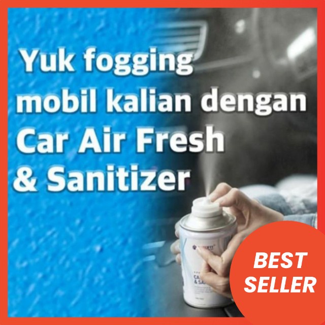 Pembersih udara mobil Foging kabin mobil autofit sanitizer pembunuh virus aman dan wangi original