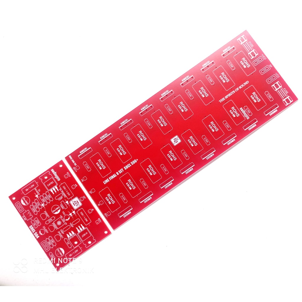 PAKET PCB SOCL 504 Plus Line Final 2U 8 Set Toshiba