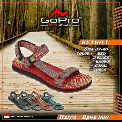 GoPro SandaLGununG Wanita SendalGunungWanitA SandaL GununG Outdoor Adventure Sandal KEYKO CEWE