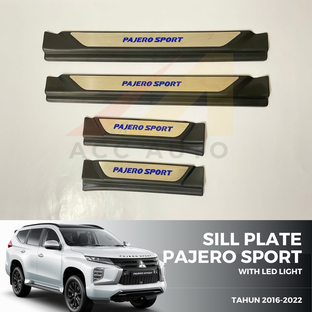 Sill Plate Pajero Sport with Led Light Tahun 2017-2022