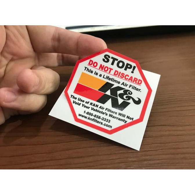 

jdm sticker K&N OKTAGON