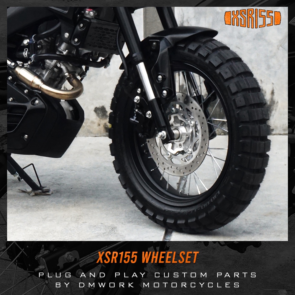 XSR 155 Wheelset / Kaki Kaki XSR / Ban Luar Motor / Velg Motor