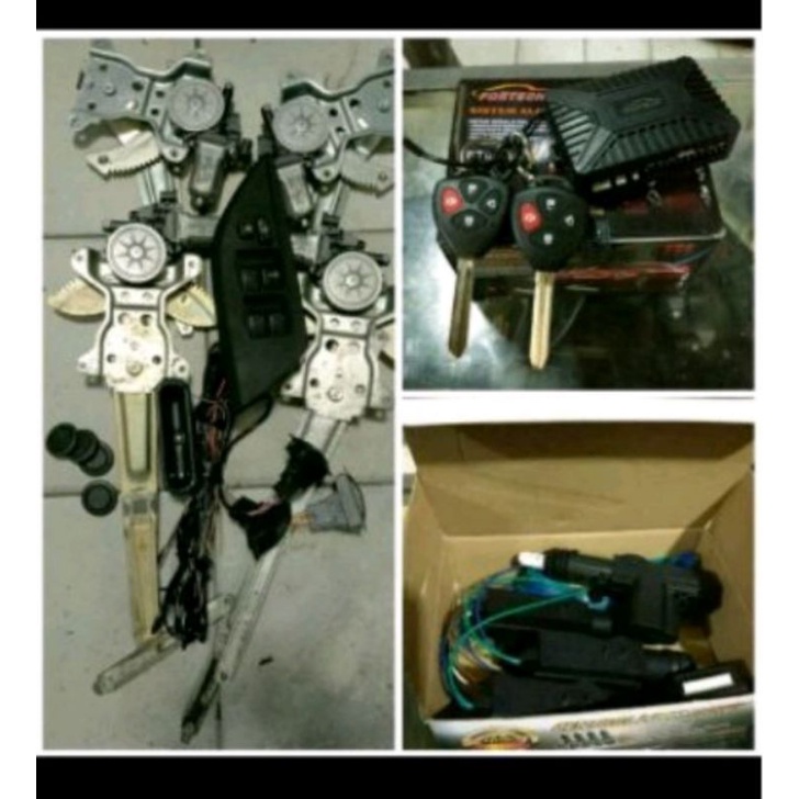 Paket Power Window Vios Gen3, Central Lock, Alarm