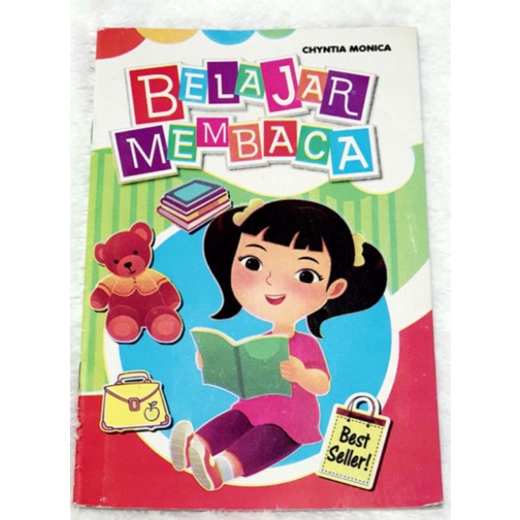 Buku anak belajar membaca TK PAUD