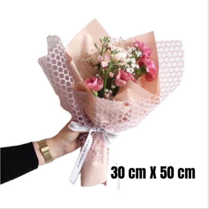 

Bahan Florist/Pembungkus Bunga Jaring Bulat Mini Korea/Bahan Buket Bunga.