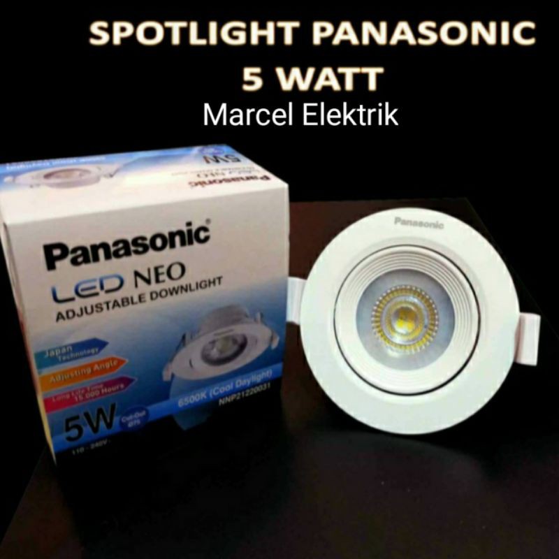 Downlight Spotlight Cob/NEO PANASONIC 5Watt 220V