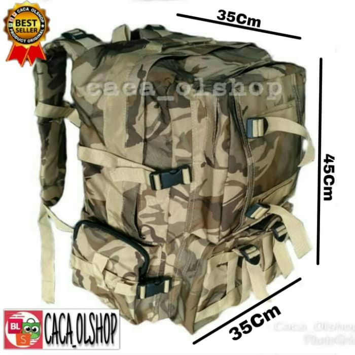 MT (STE4567) Tas|Ransel Punggung|Gemblok Loreng Lebanon|UN|PBB Standar TNI elegan