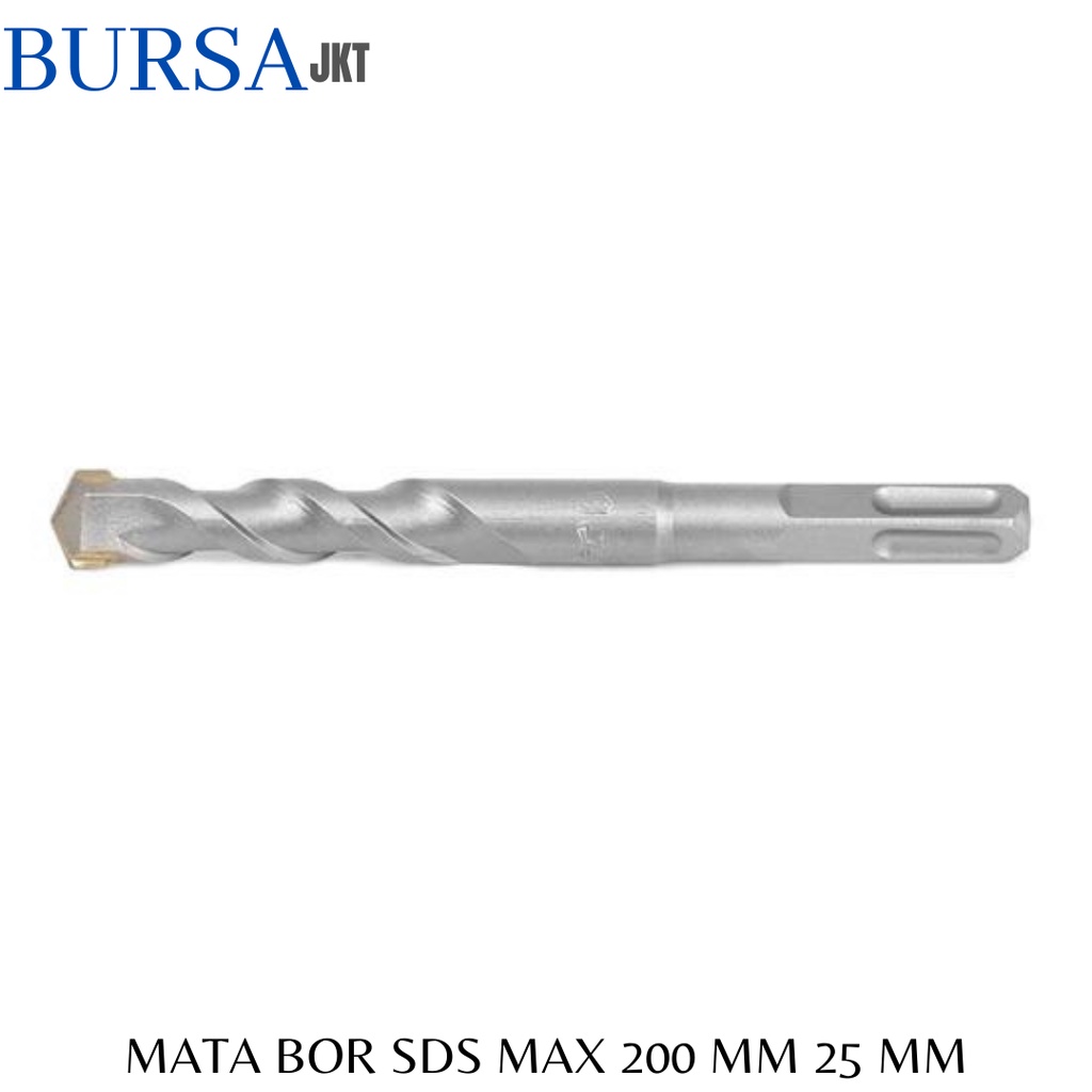 MATA BOR BOBOK PAHAT BETON SDS MAX 25 MM X 200 MM CONCRETE DRILL BIT