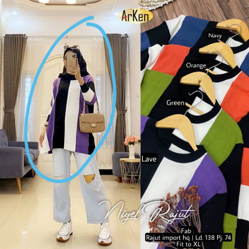 NIGEL RAJUT ORIGINAL ARKEN