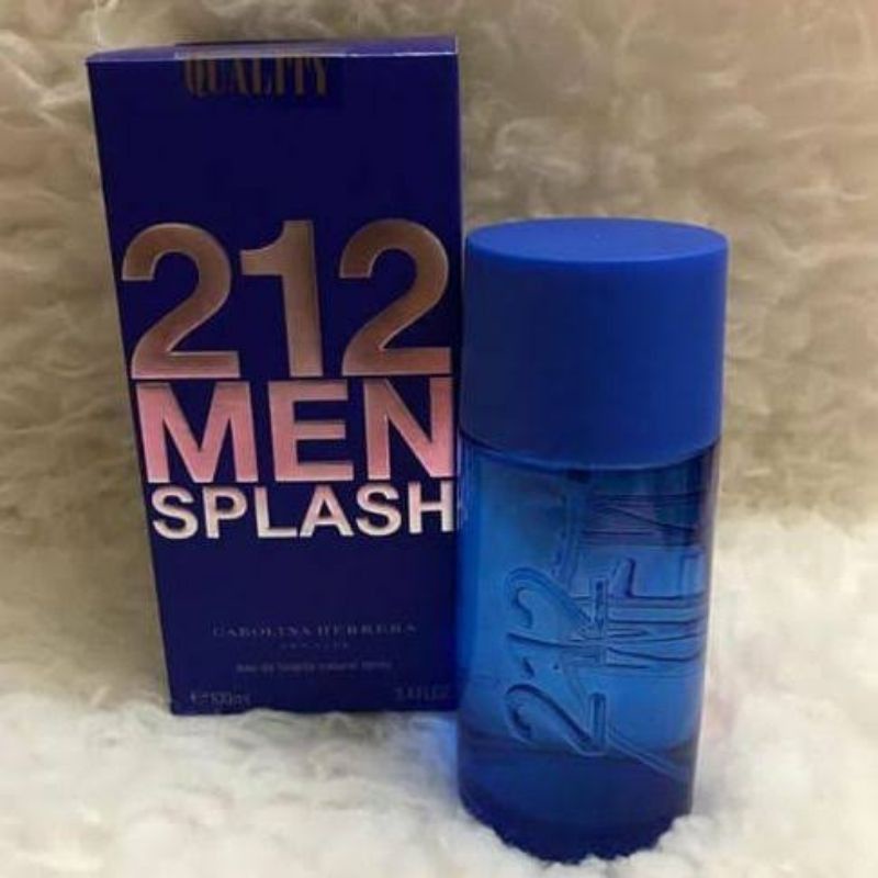 PARFUM PRIA 212 MEN SPLASH ORIGINAL SINGAPORE 100ML