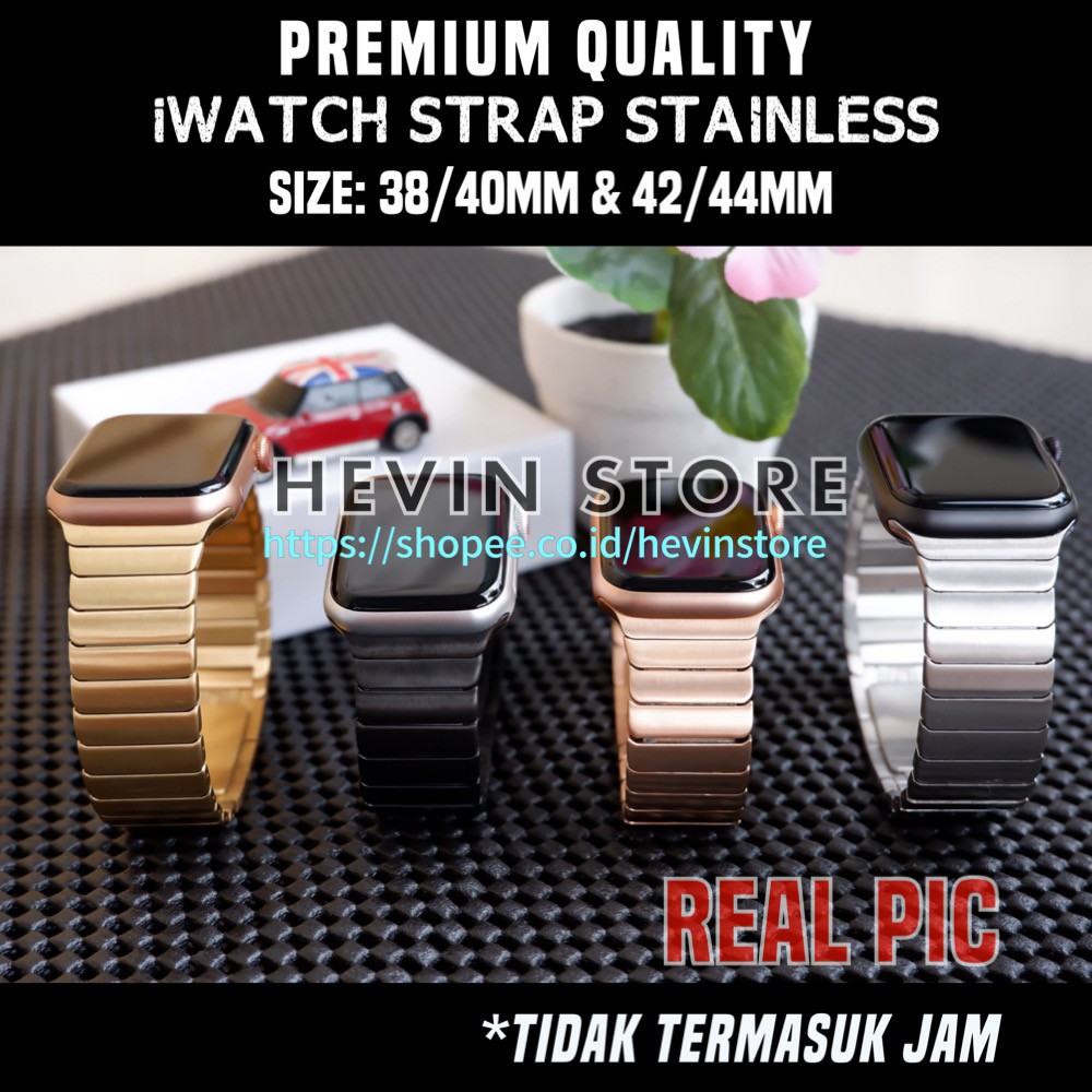 Strap Watch iOS STAINLESS STEEL PREMIUM iWATCH STRAP SERIES 12345