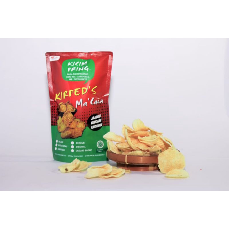 

kicimpring macaca dan keripik cijanggot