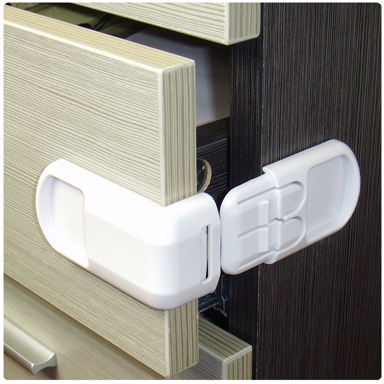 Safety Lock Pintu Kulkas Serbaguna Pengaman anak anak bayi, lemari, laci Kids Drawer Cabinet Door