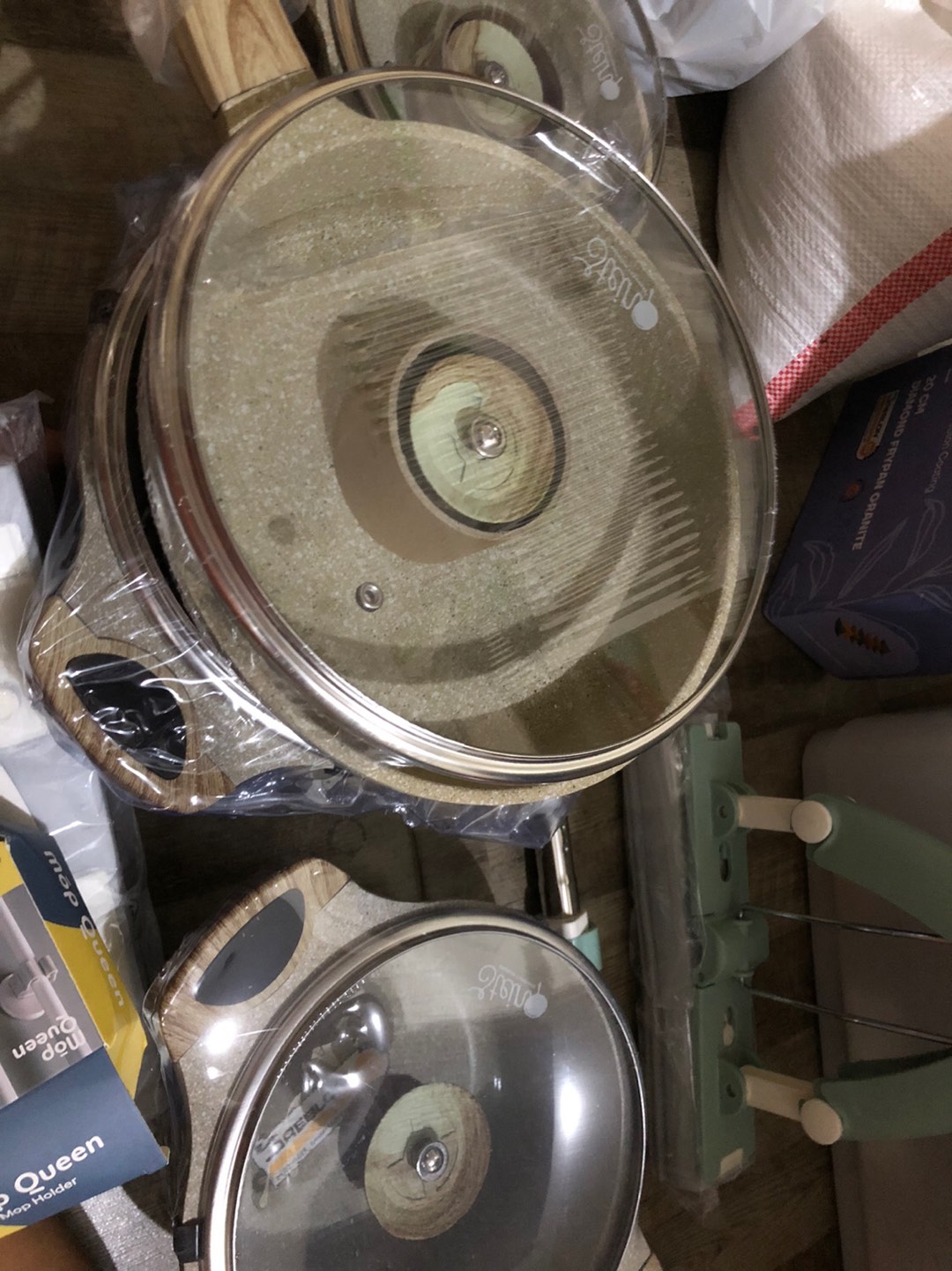 Steincookware / Stein Cookware Paket Diamond Series ( Casserole 20+24 & Frypan 20+24 )