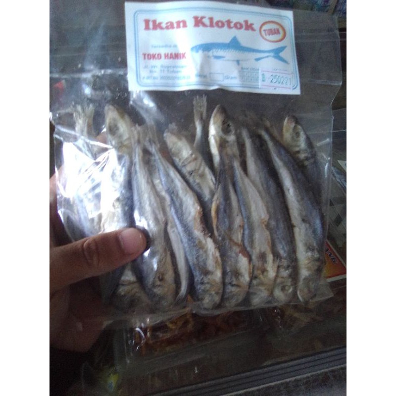 

Ikan Klotok Kering Kecil