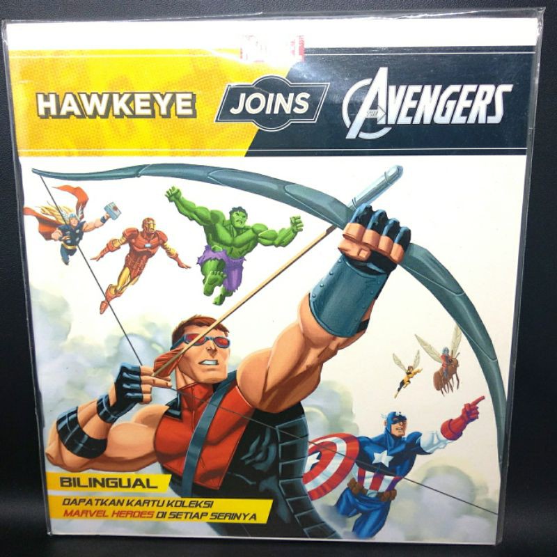 Buku Cerita Anak Hawkeye joins Avengers