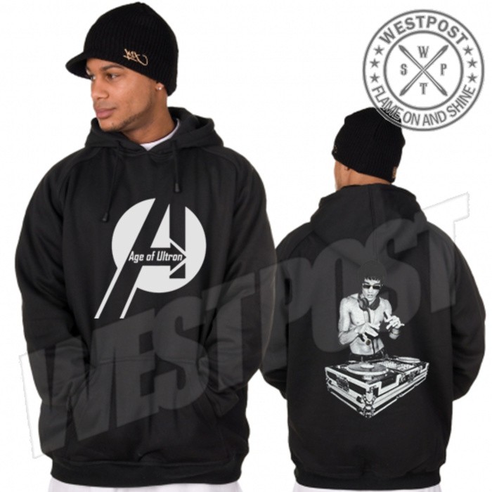 JAKET HOODIE SWEATER BRUCE LEE DJ AVENGERS TERBARU
