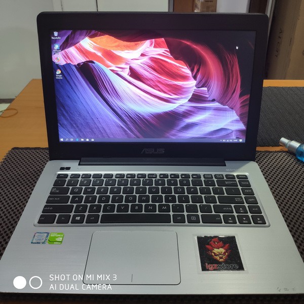 Laptop Asus Vivobook A456U core i5 gen 7 8gb ssd256 Nvidia