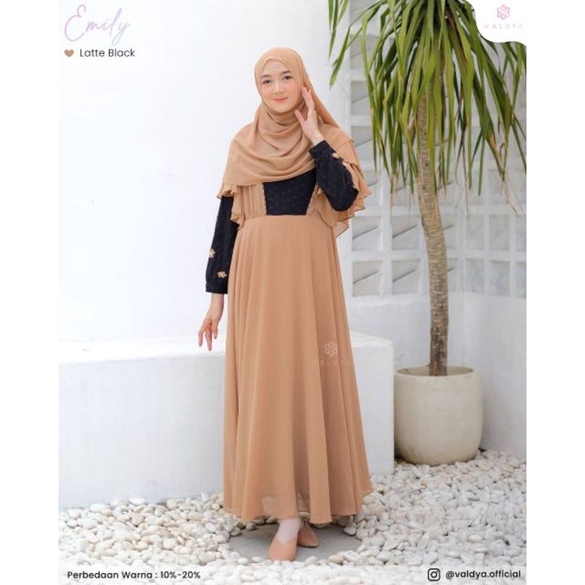 EMILY DRESS BY VALDYA - GAMIS CANTIK