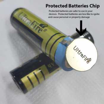 TrustFire Baterai 18650 Protection Board 6000mAh 3.7V Button Top -BRC