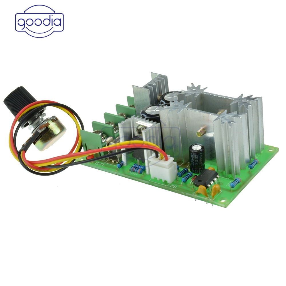 Regulator Pengendali Kecepatan Motor 20a Dc10-60V Pwm Hho Rc