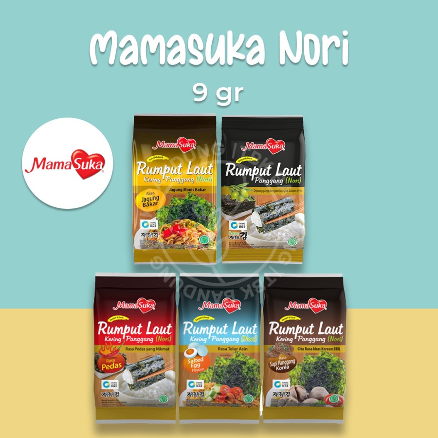 Jual Mamasuka Rumput Laut Kering Gim Isi Shopee Indonesia