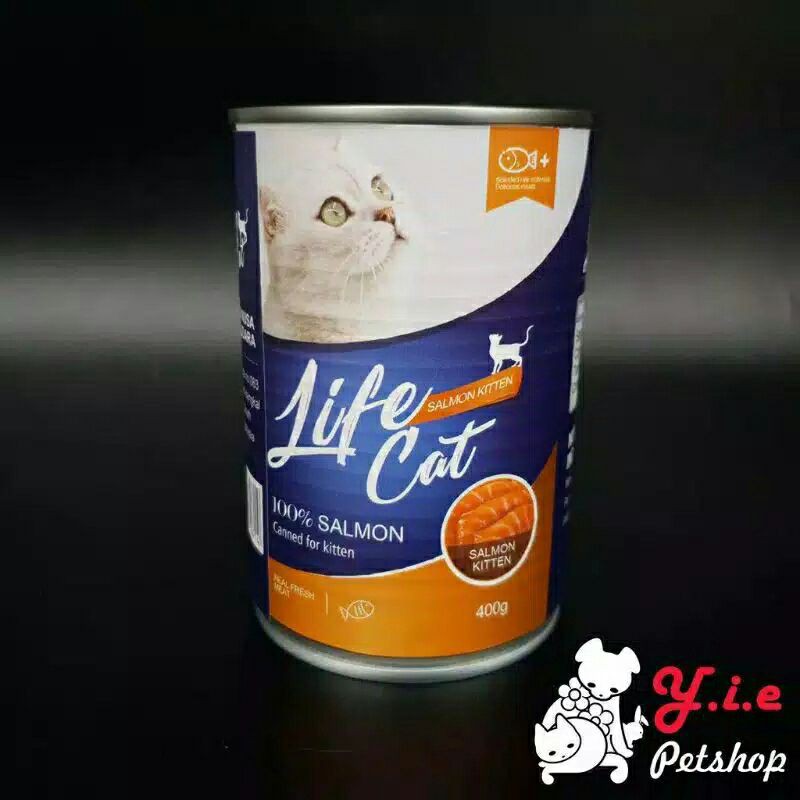 Makanan Kucing Life Cat Kaleng 400Gram