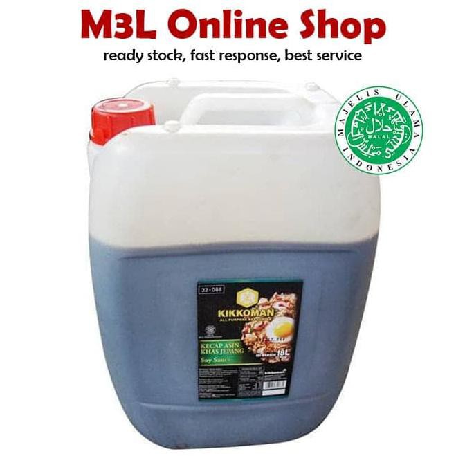 

Sale Kikkoman All Purpose Soy Sauce Halal 18L – Kecap Asin Khas Jepang