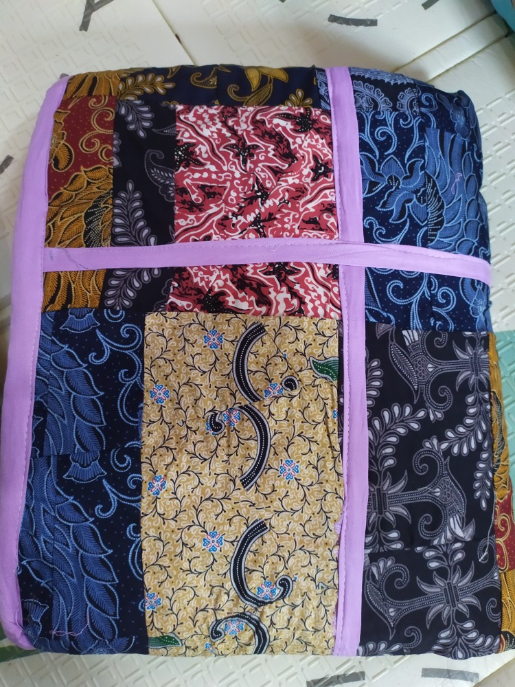 Tas Laundry Super Jumbo (pj 60 Tg 70 Lbar 40 Cm) - Batik Wanita - Kain Perca - Dari Kain Perca
